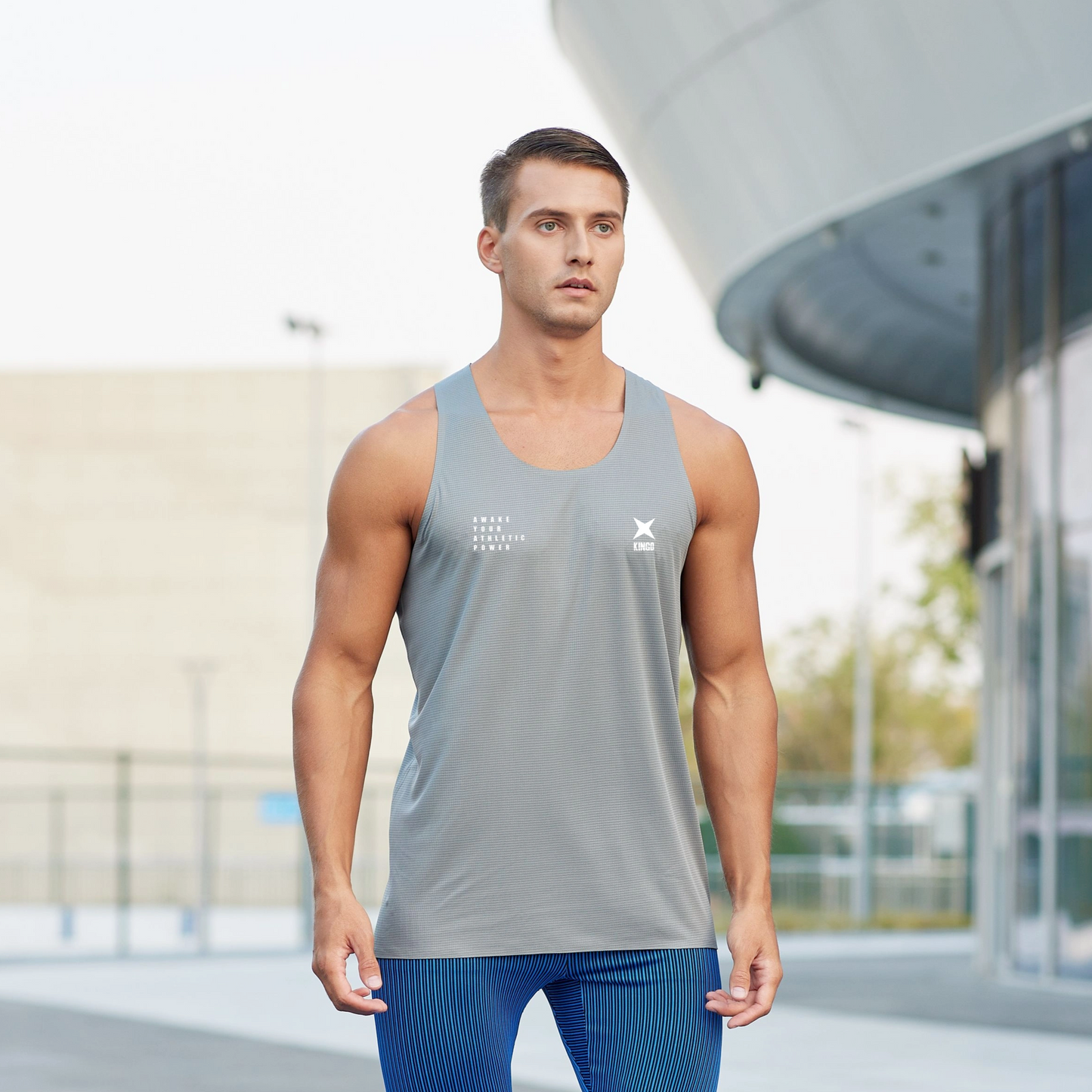 Kingo - Débardeur Running pour homme