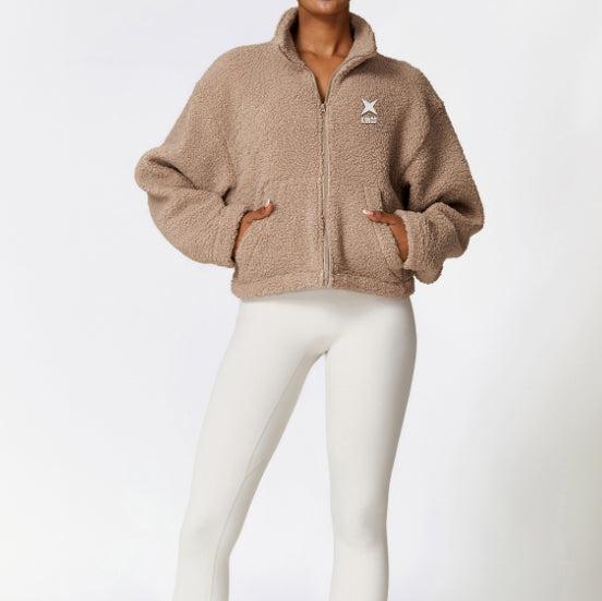 Kingo - Veste en sherpa - Beige