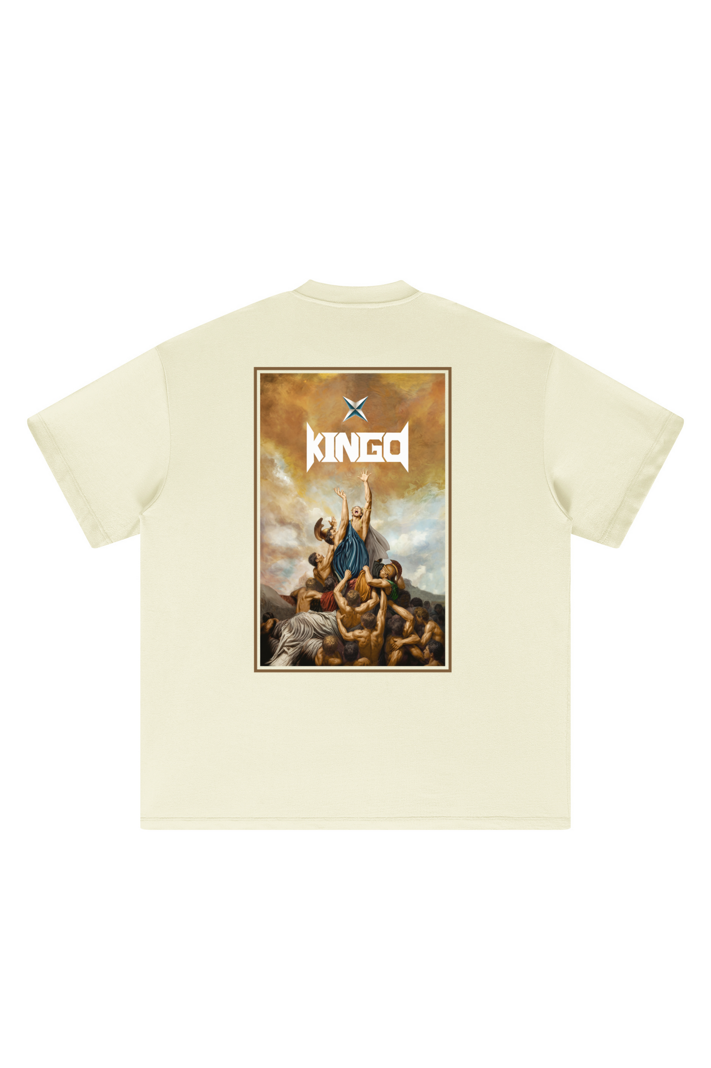 Kingo - T-shirt oversize à manches courtes