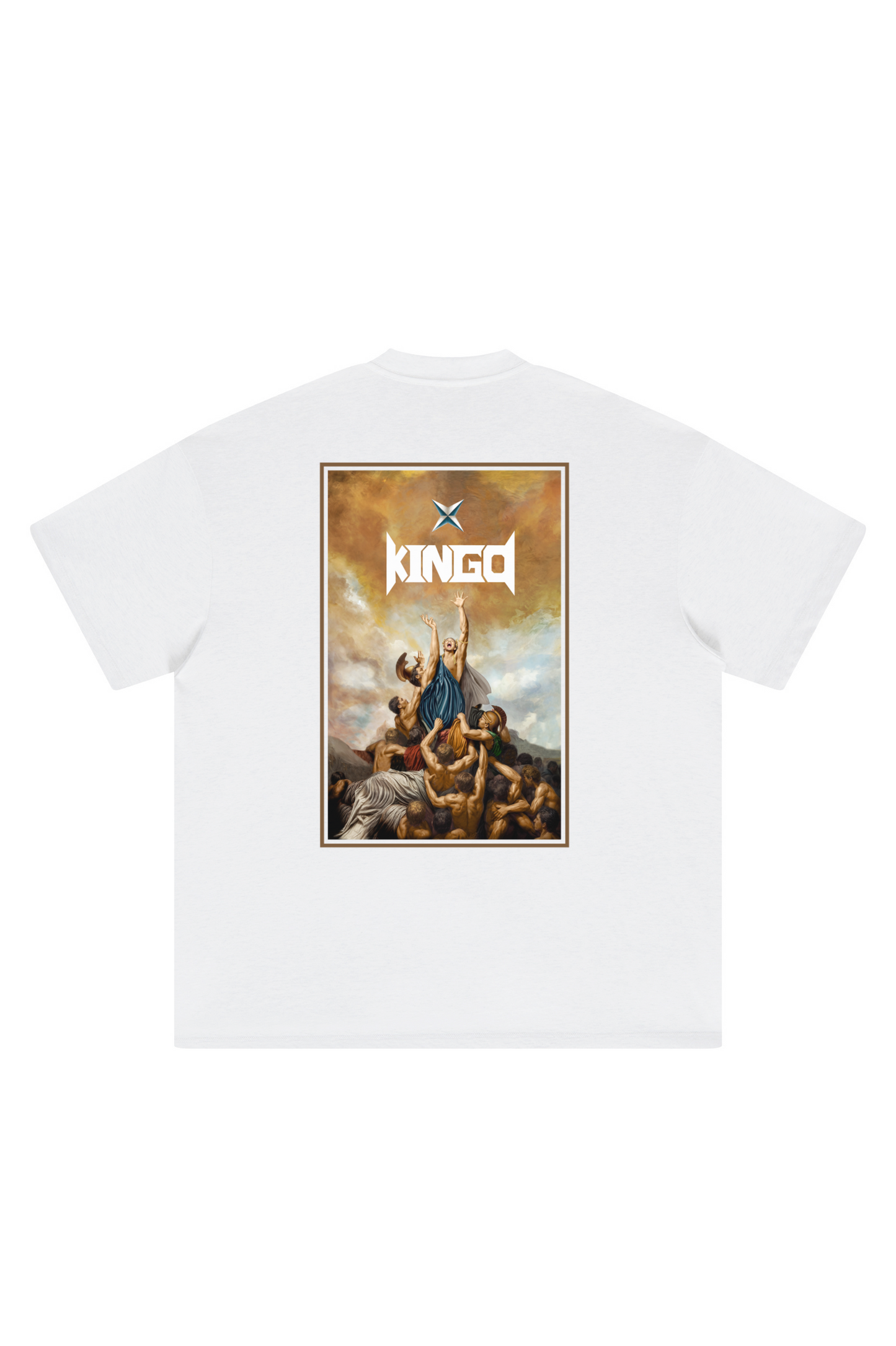 Kingo - T-shirt oversize à manches courtes