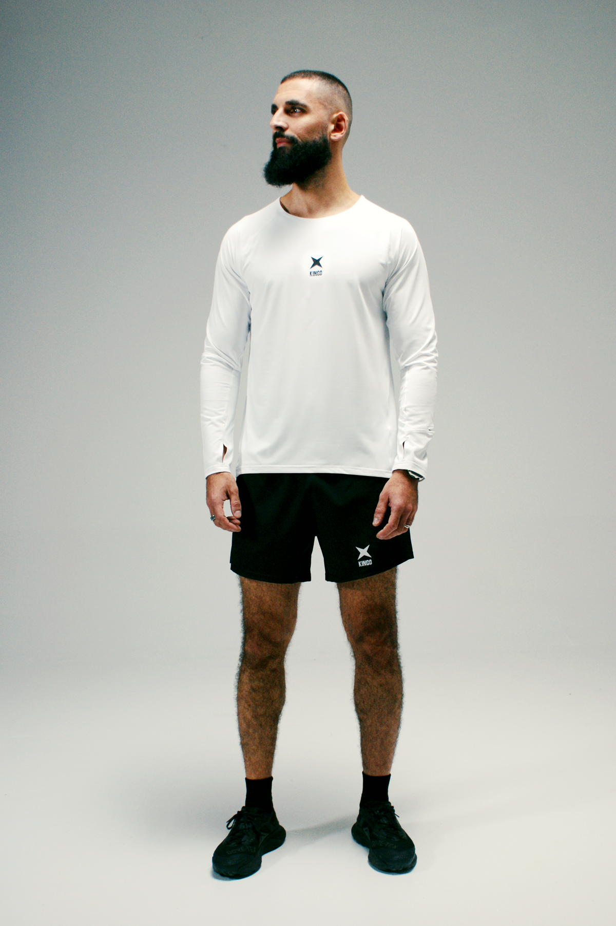t-shirt de running manches longues kingo
