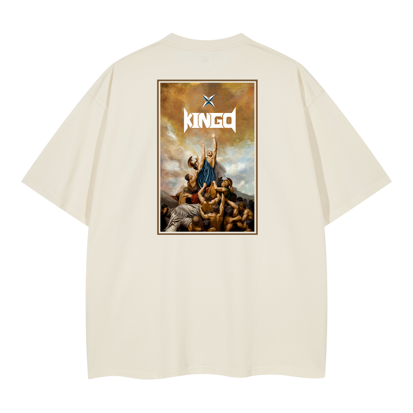 Kingo - T-shirt oversize à manches courtes