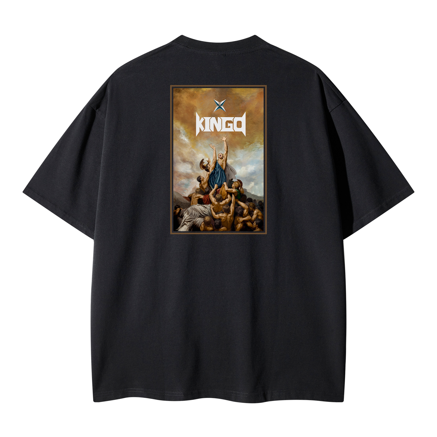 Kingo - T-shirt oversize à manches courtes