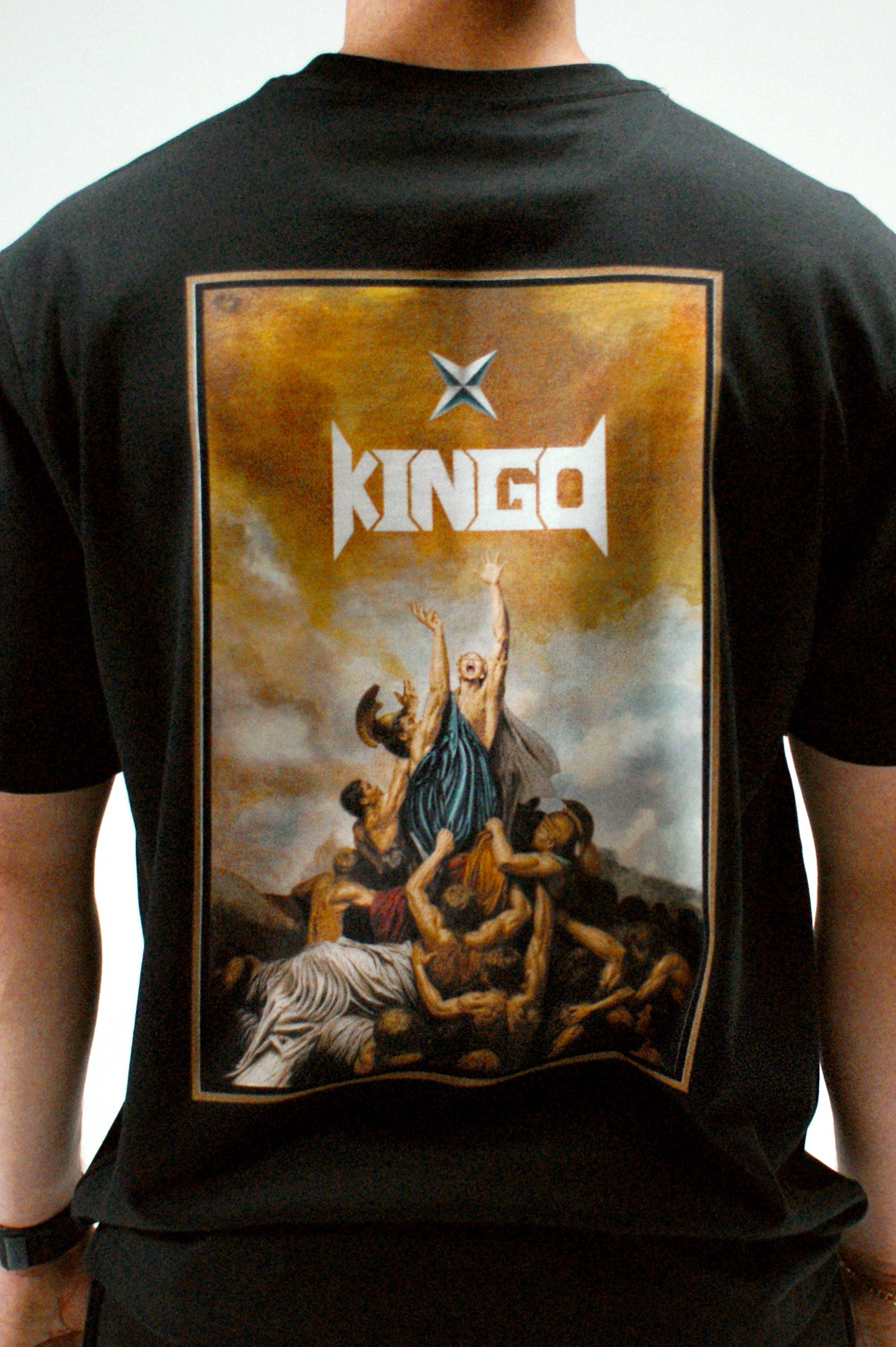 Kingo - T-shirt oversize à manches courtes