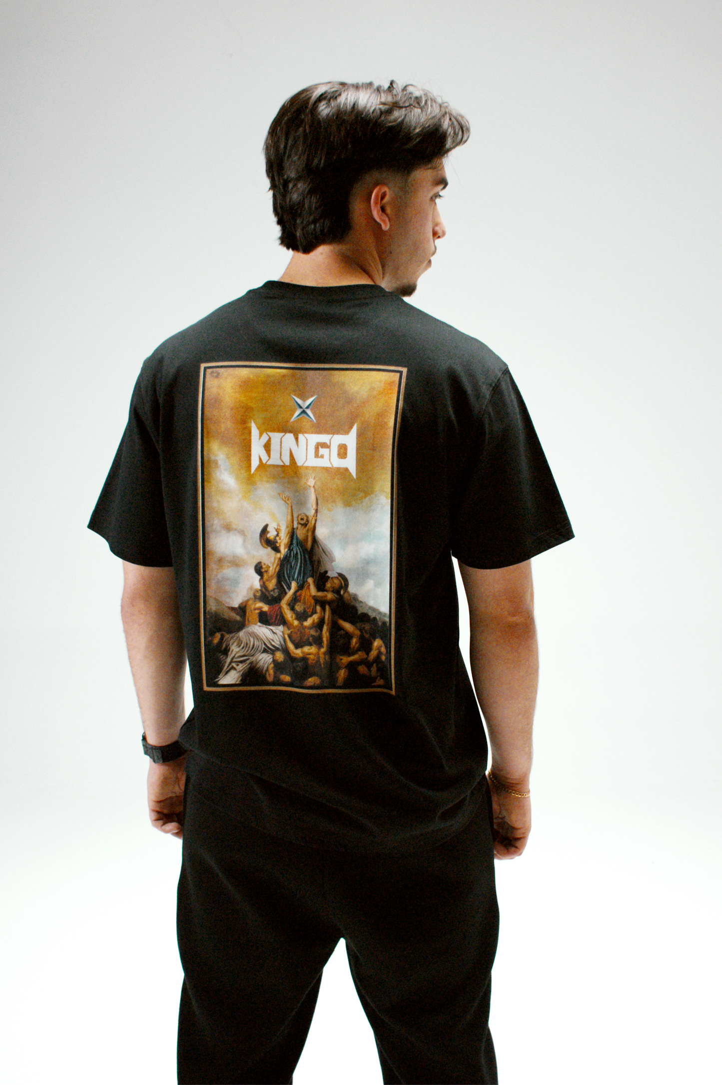 Kingo - T-shirt oversize à manches courtes