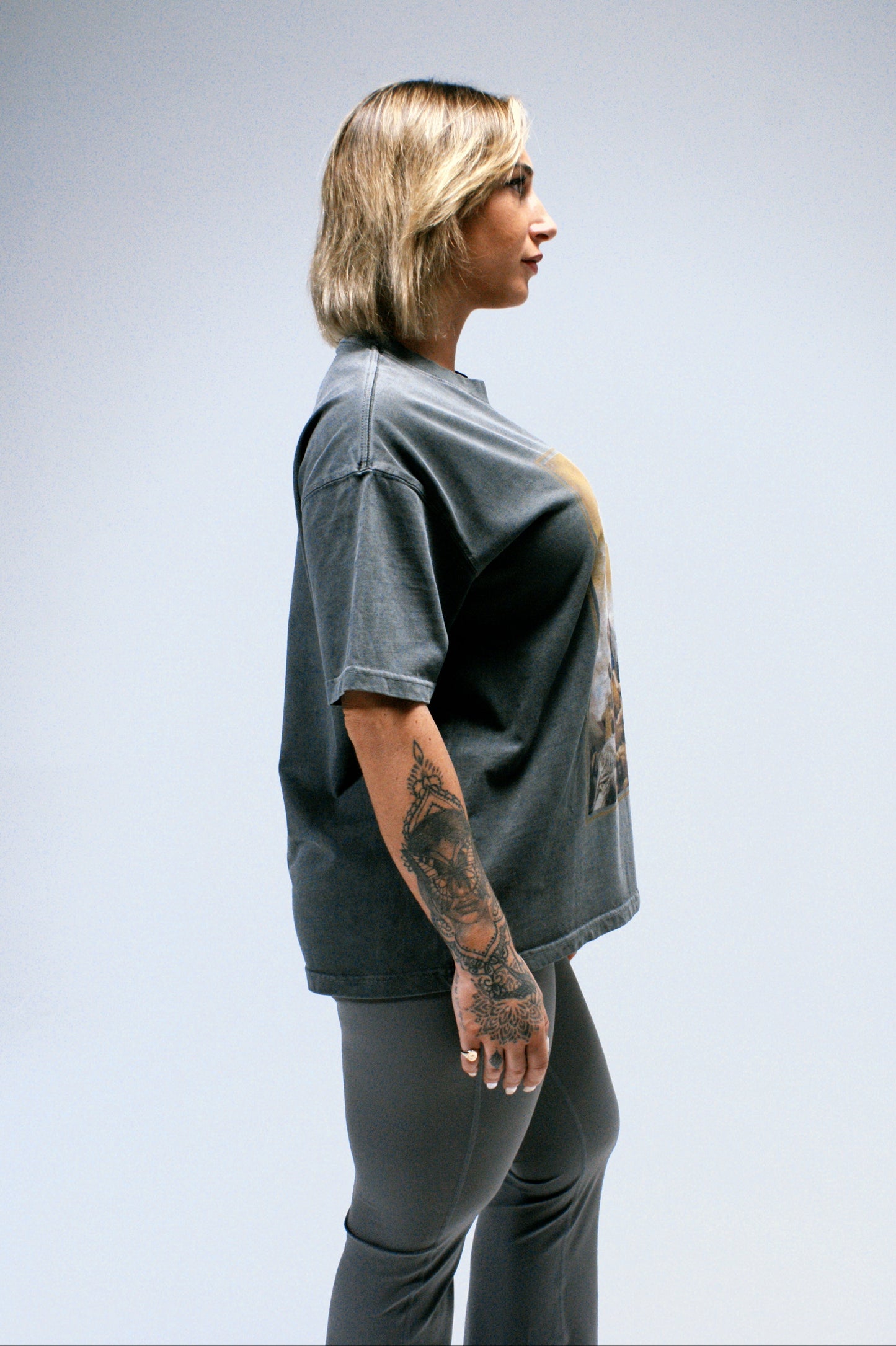 Kingo - T-shirt Unisex Oversize Fresque