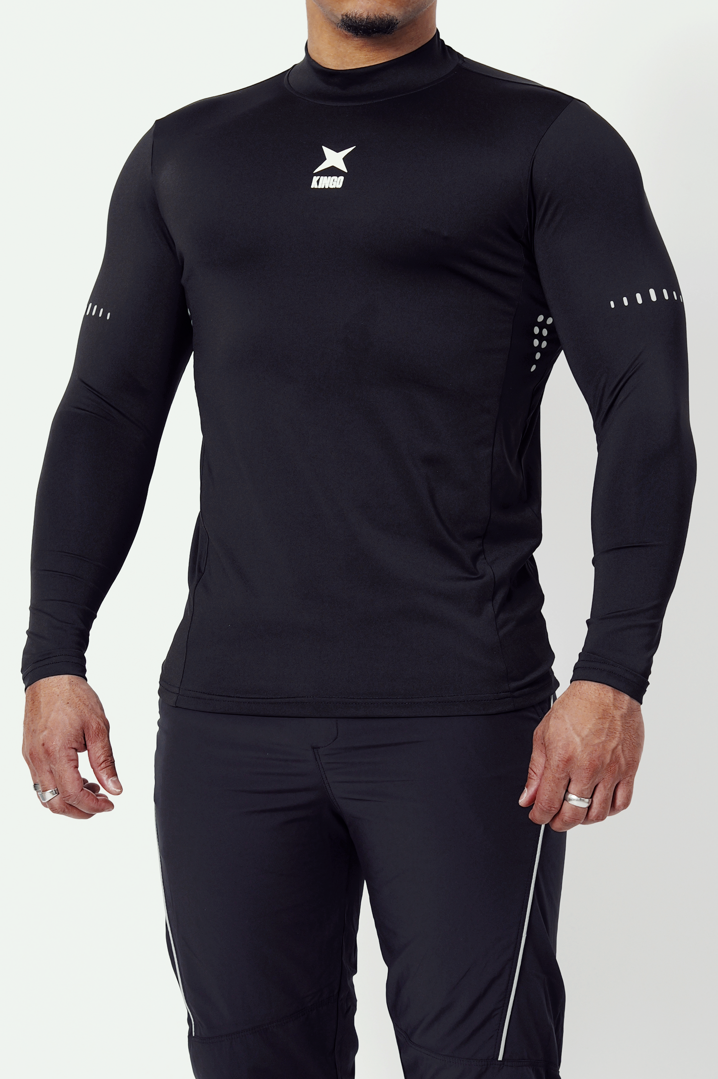 Kingo - T-Shirt à manches longues pour homme