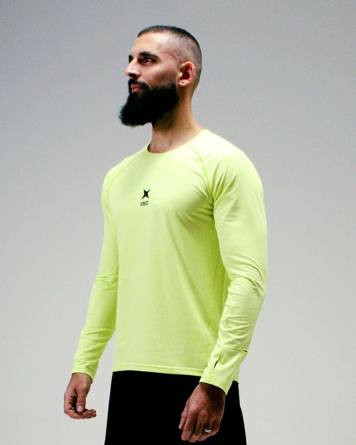t-shirt de running manches longues kingo