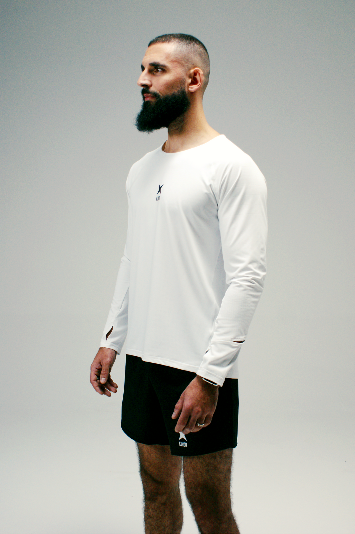 t-shirt de running manches longues kingo