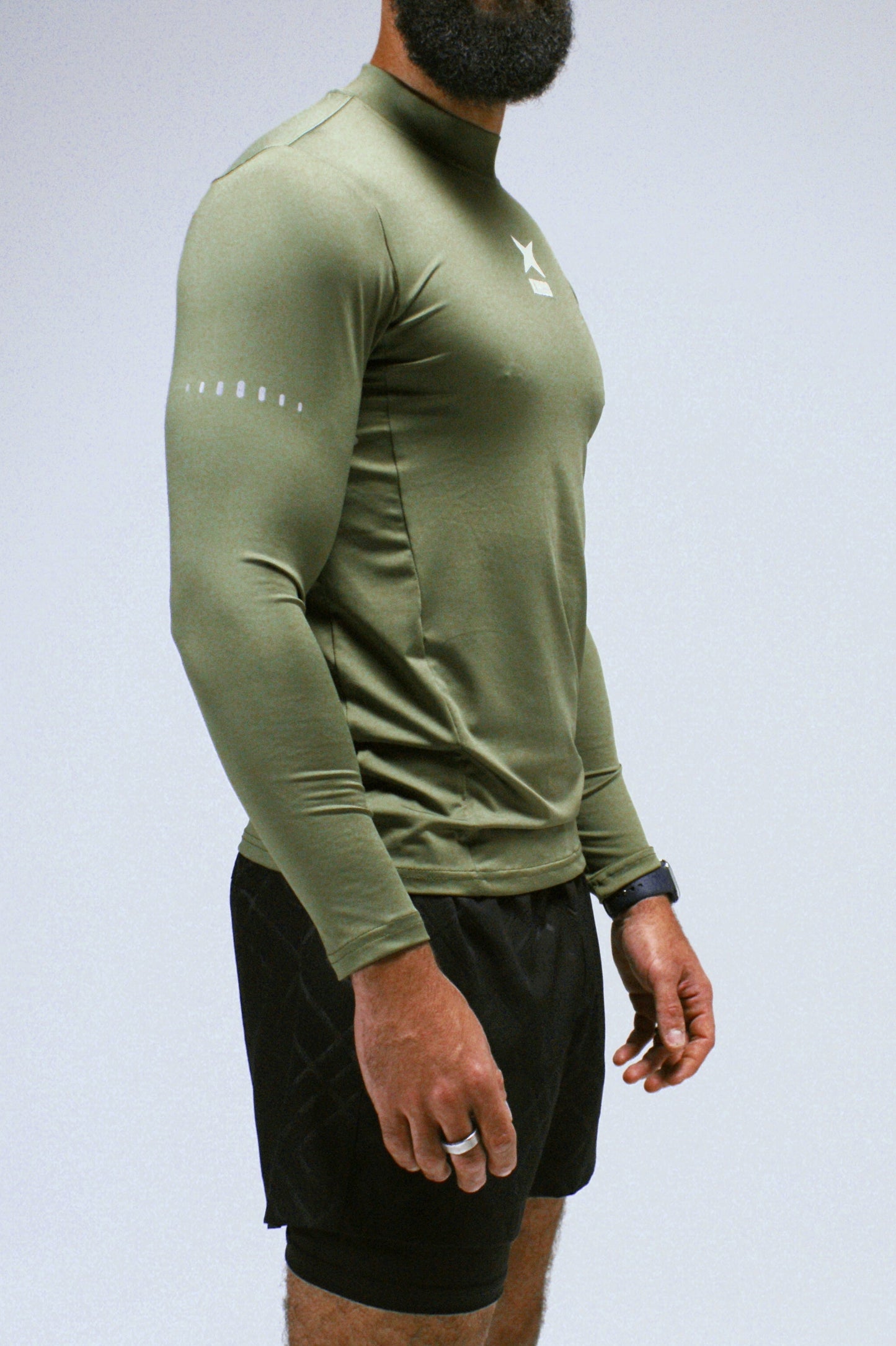 Kingo - T-Shirt à manches longues pour homme